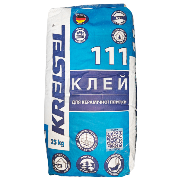 Купити Клей для керамічної плитки Kreisel 111 25 кг