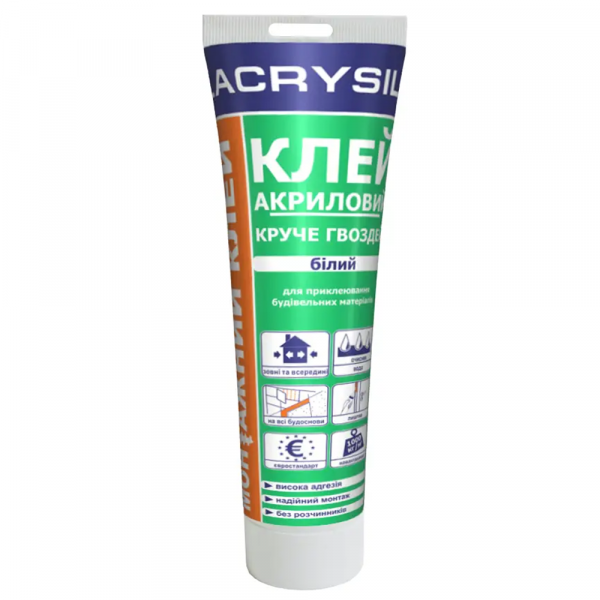 Купити Клей монтажний Lacrysil Круче цвяхів прозорий 150 г