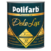 Купить Эмаль алкидно-уретановая Polifarb DekoLux белая 0,7 кг