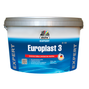 Купить Краска латексная износостойкая Dufa Europlast 3 глубокоматовая белая 2,5 л