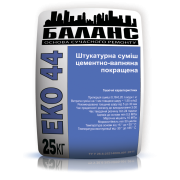 Купить Штукатурка цементно-известковая Баланс ЕКО 44 25 кг