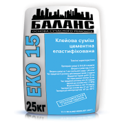 Купить Клей для плитки эластифицированный Баланс ЕКО 15 25 кг