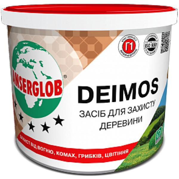 Купити Біозахист для дерева Anserglob DEIMOS безбарвний 5 кг