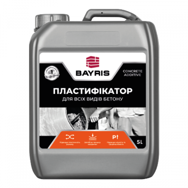 Купити Пластифікатор для всіх видів бетону Bayris 10 л