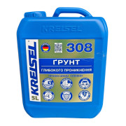 Купить Грунт глубокого проникновения Kreisel 308 гелевый 5 л