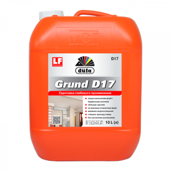Купити Ґрунтовка акрилова Dufa Grund D17 1 л