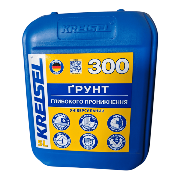 Купити Ґрунт глибокого проникнення Kreisel 300 універсальний 5 л