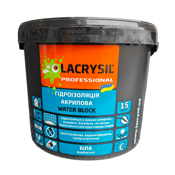 Купить Мастика гидроизоляционная Lacrysil WaterBlock 3 кг