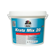 Купить Штукатурка декоративная камешковая Dufa Kratz Mix 15 белая 1,5 мм 25 кг